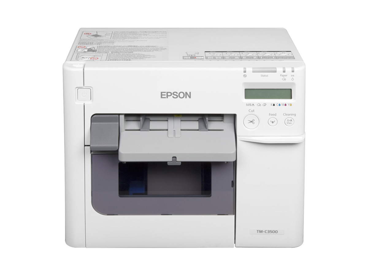 Epson ColorWorks C3500 (012 CD) (Incl. NiceLabel CD) Renkli Etiket Yazıcı