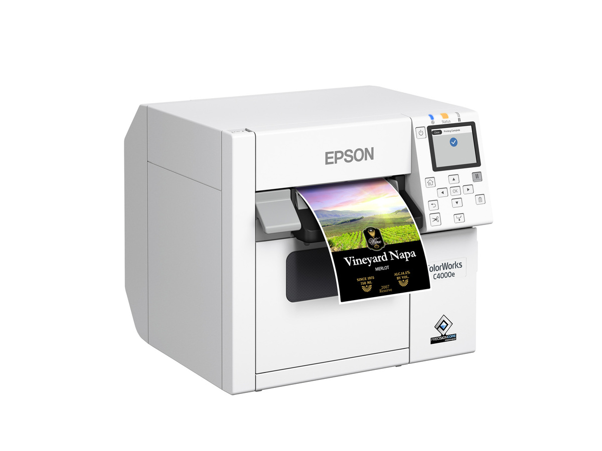 Epson ColorWorks C4000e (bk) Renkli Etiket Yazıcı