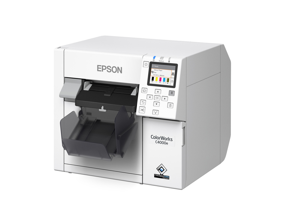 Epson ColorWorks C4000e (bk) Renkli Etiket Yazıcı