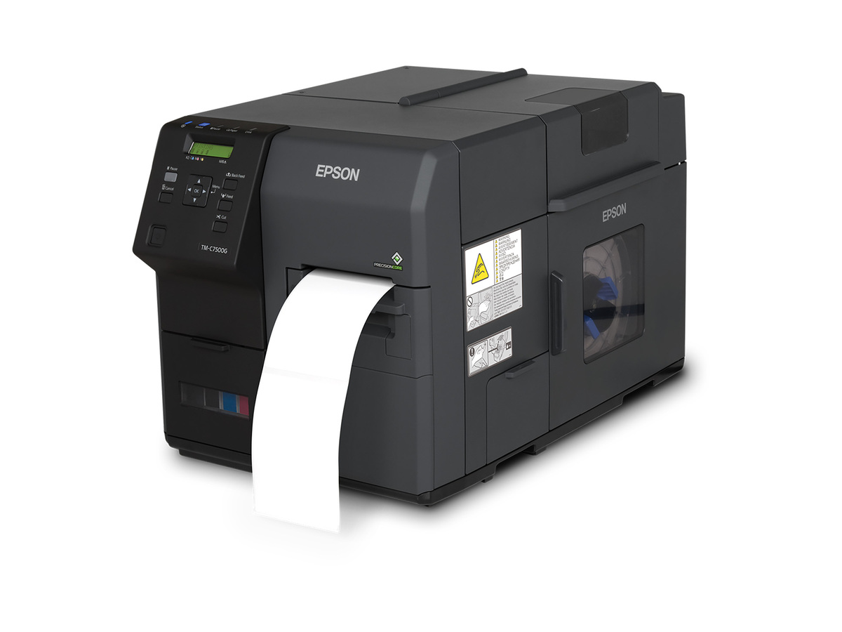 Epson ColorWorks C7500G Renkli Etiket Yazıcı