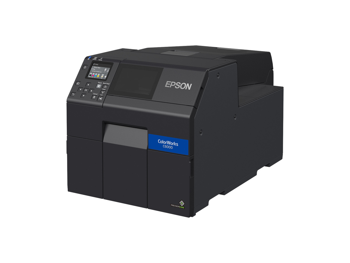 Epson ColorWorks CW-C6000Ae Renkli Etiket Yazıcı