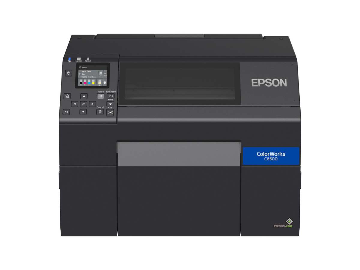 Epson ColorWorks CW-C6500Ae Renkli Etiket Yazıcı