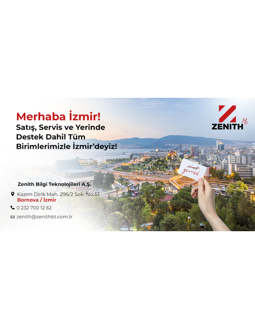 Zenith Ege Bölge Müdürlüğü İzmir’de Hizmete Girdi