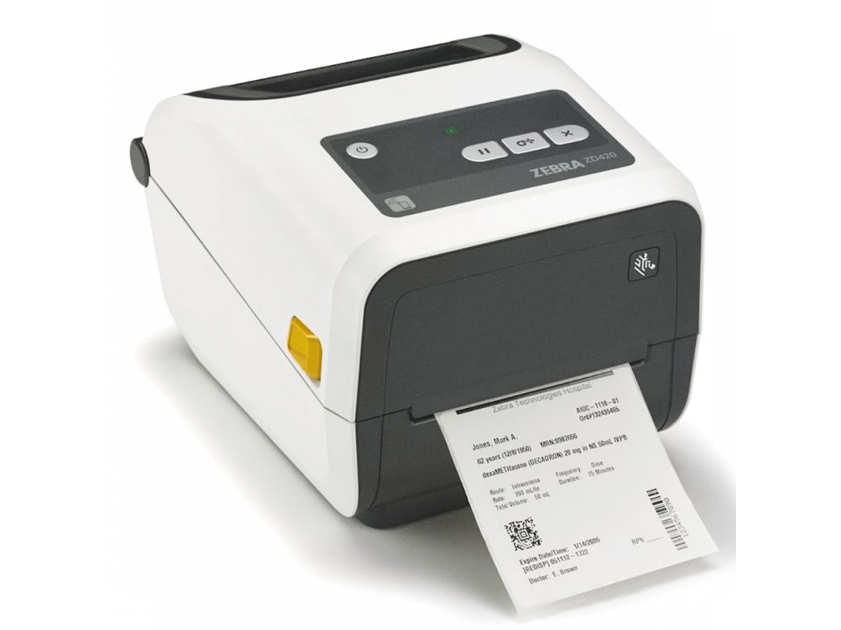 Zebra ZD420 Healthcare Ribbon Cartridge Printer