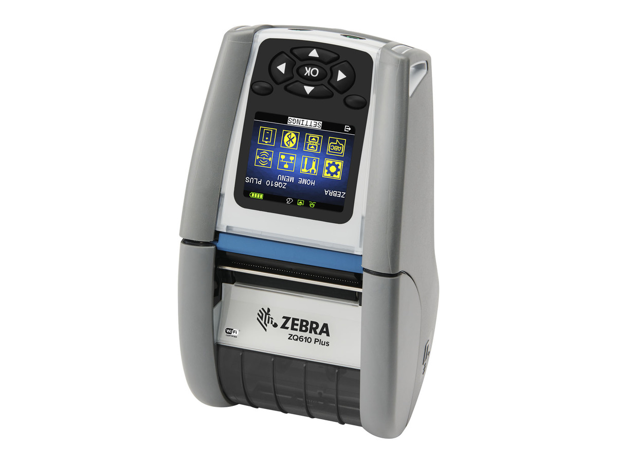 Zebra ZQ610 Plus Sağlık Sektörü Mobil Yazıcı