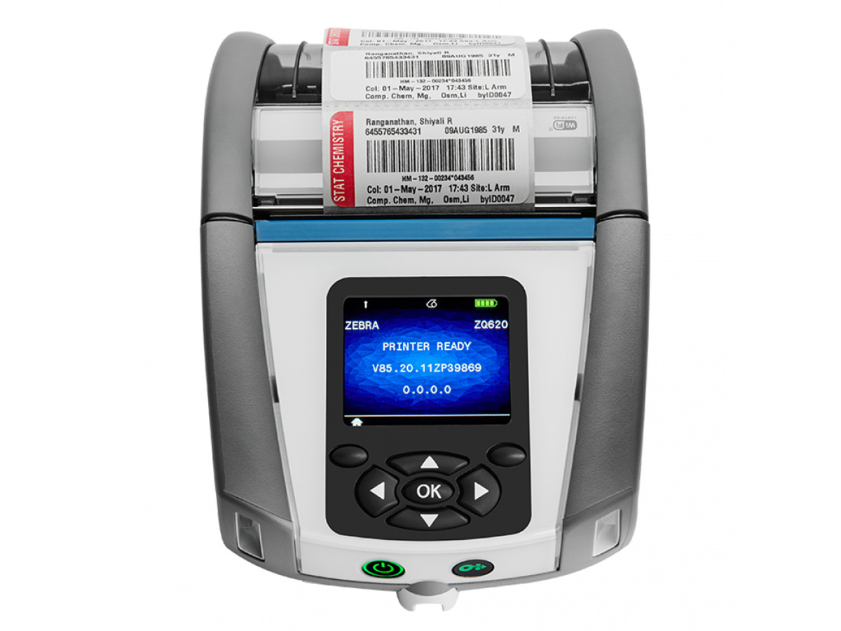 Zebra ZQ620 Plus Healthcare Mobile Printer