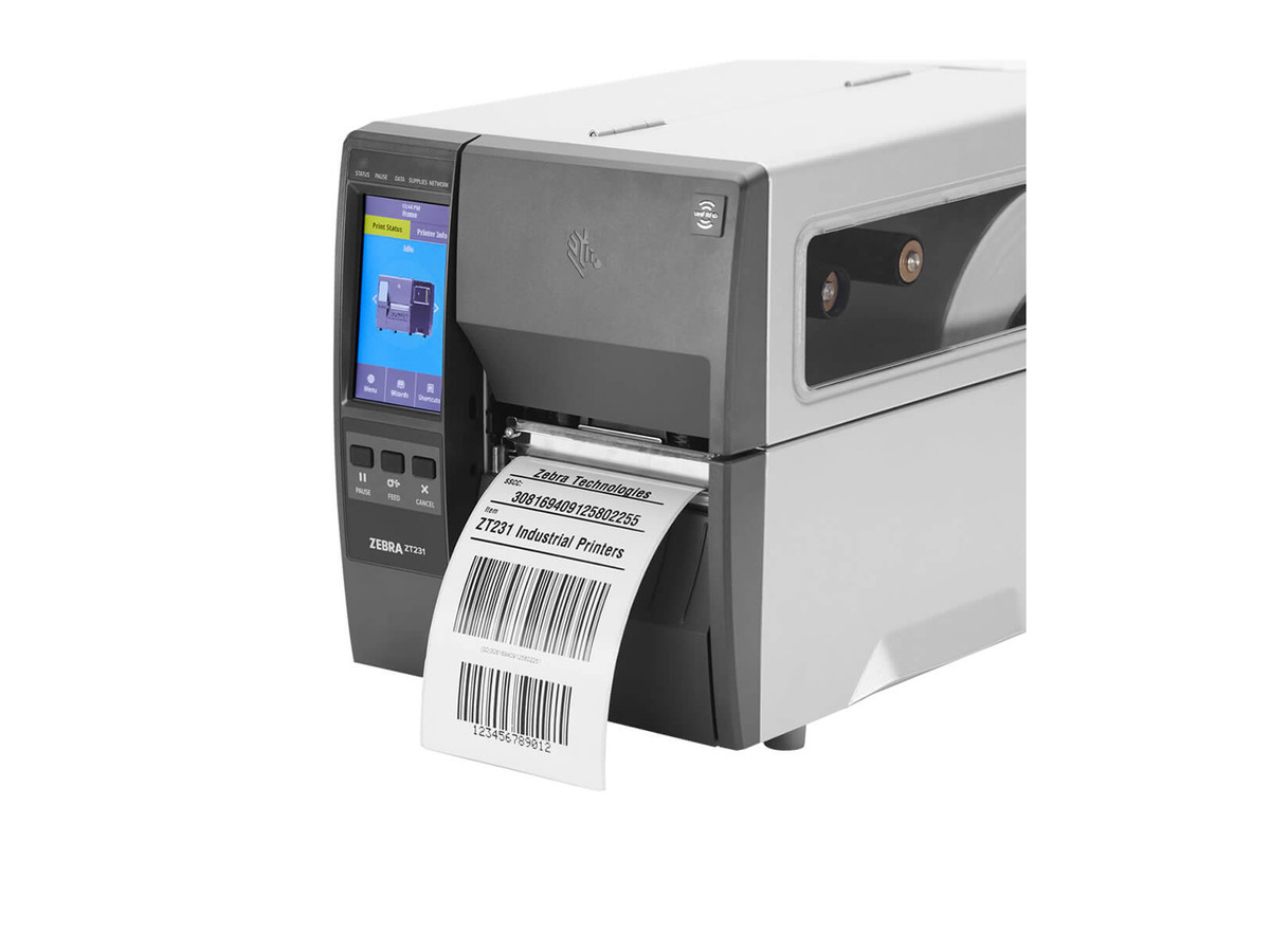 Zebra ZT231 Industrial Barcode and Label Printer