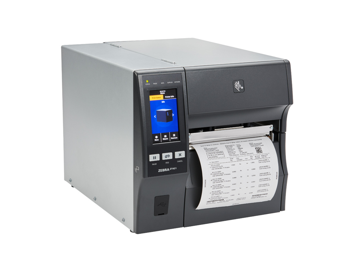 Zebra ZT421 RFID Industrial Printer